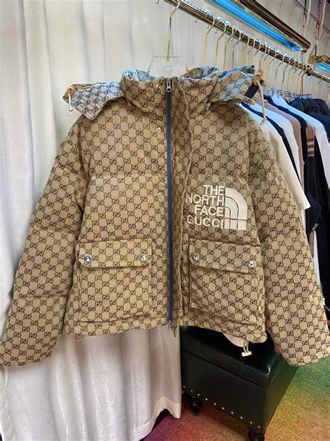 women's gucci jacket|Gucci winter coats with hoodie.